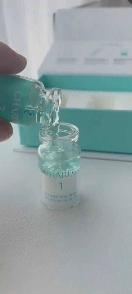 正義降臨 on LIPS 「生タイプの混ぜて使うコラーゲンアンプルを他のメーカーので使った..」(2枚目)