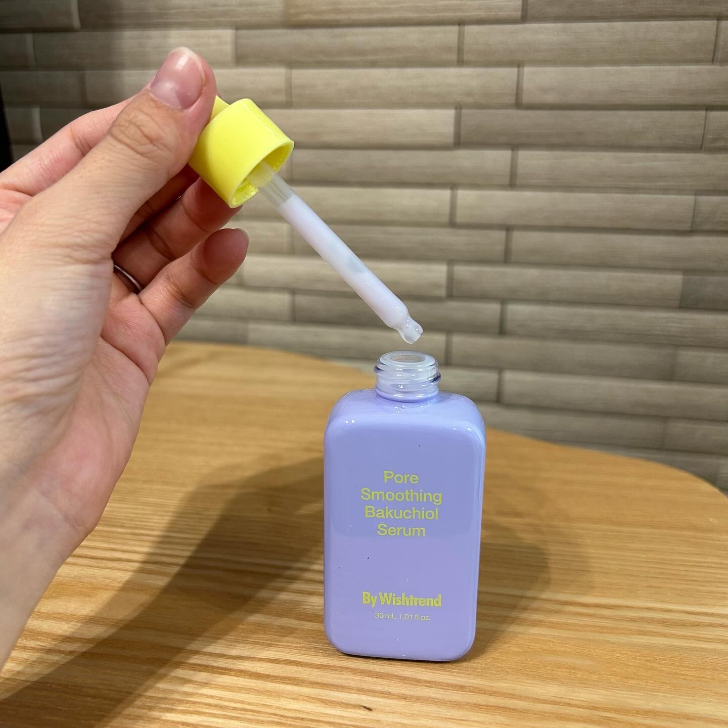 ポアスムージングバクチオールセラム/By Wishtrend/美容液を使ったクチコミ（3枚目）