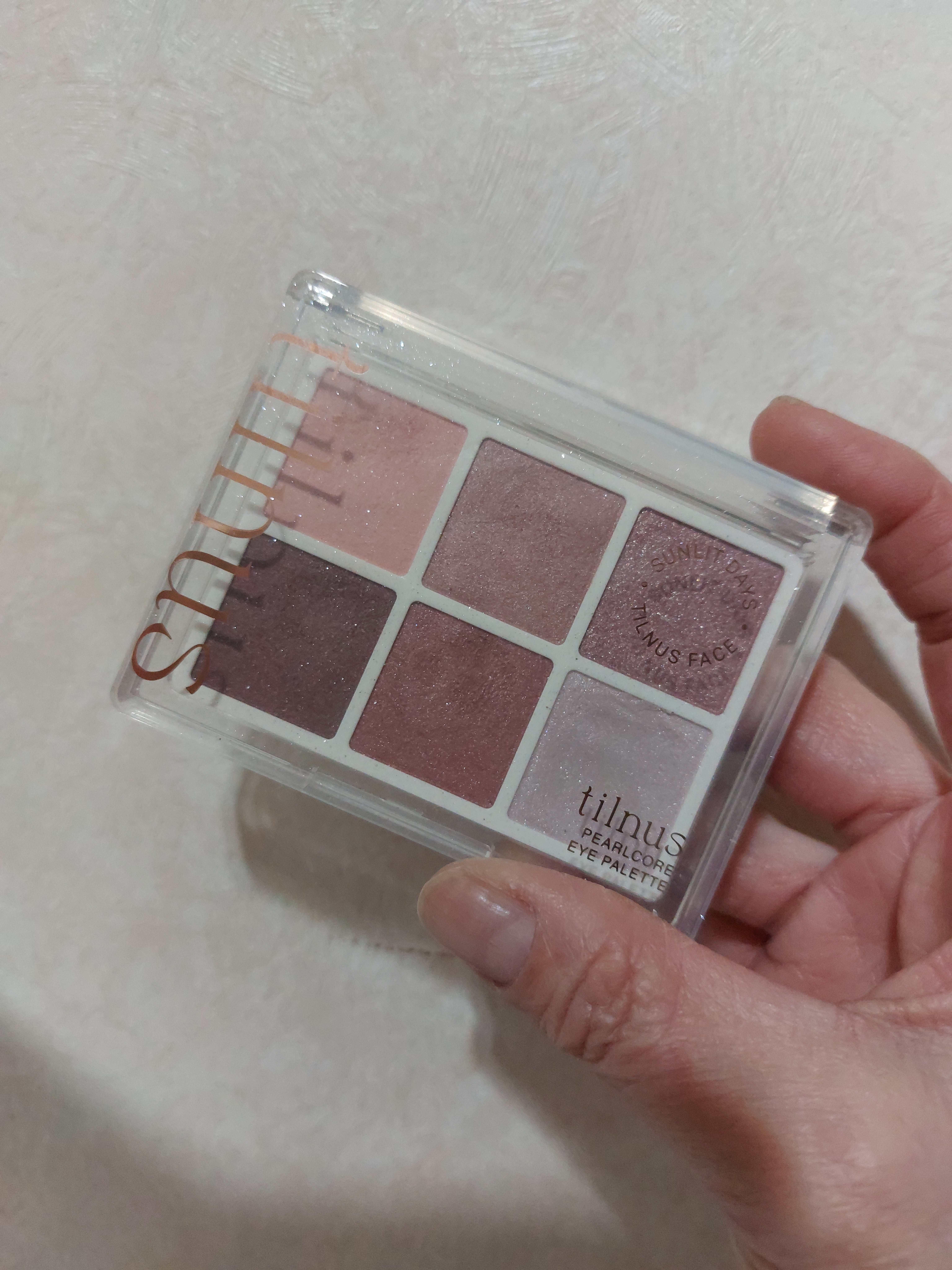 ティルナス  パールコア アイパレット/tilnus/アイシャドウパレットを使ったクチコミ（1枚目）