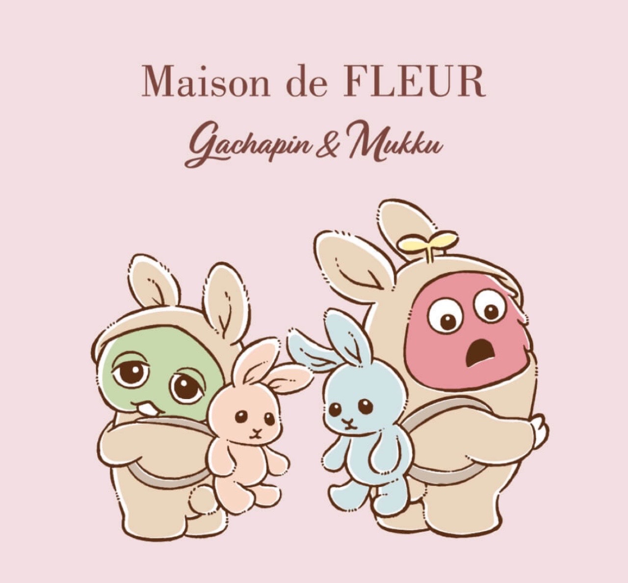 Gachapin & Mukku
Collection
本日1/8（木）20時より
ストライプクラブ、ZOZOTOWNで販売開始！
『ガチャピン・ムック」と初のコラボアイテムが登場
ガチャピン・ムックを優しいカラーのボア生地で表現した
バッ