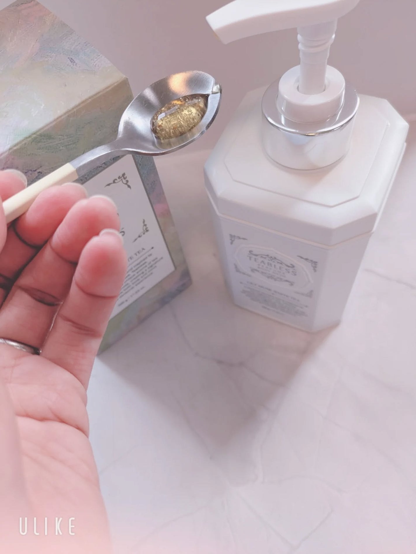 パフュームボディウォッシュ リリームスクホワイトティー/TEABLESS/ボディソープを使ったクチコミ(2枚目)