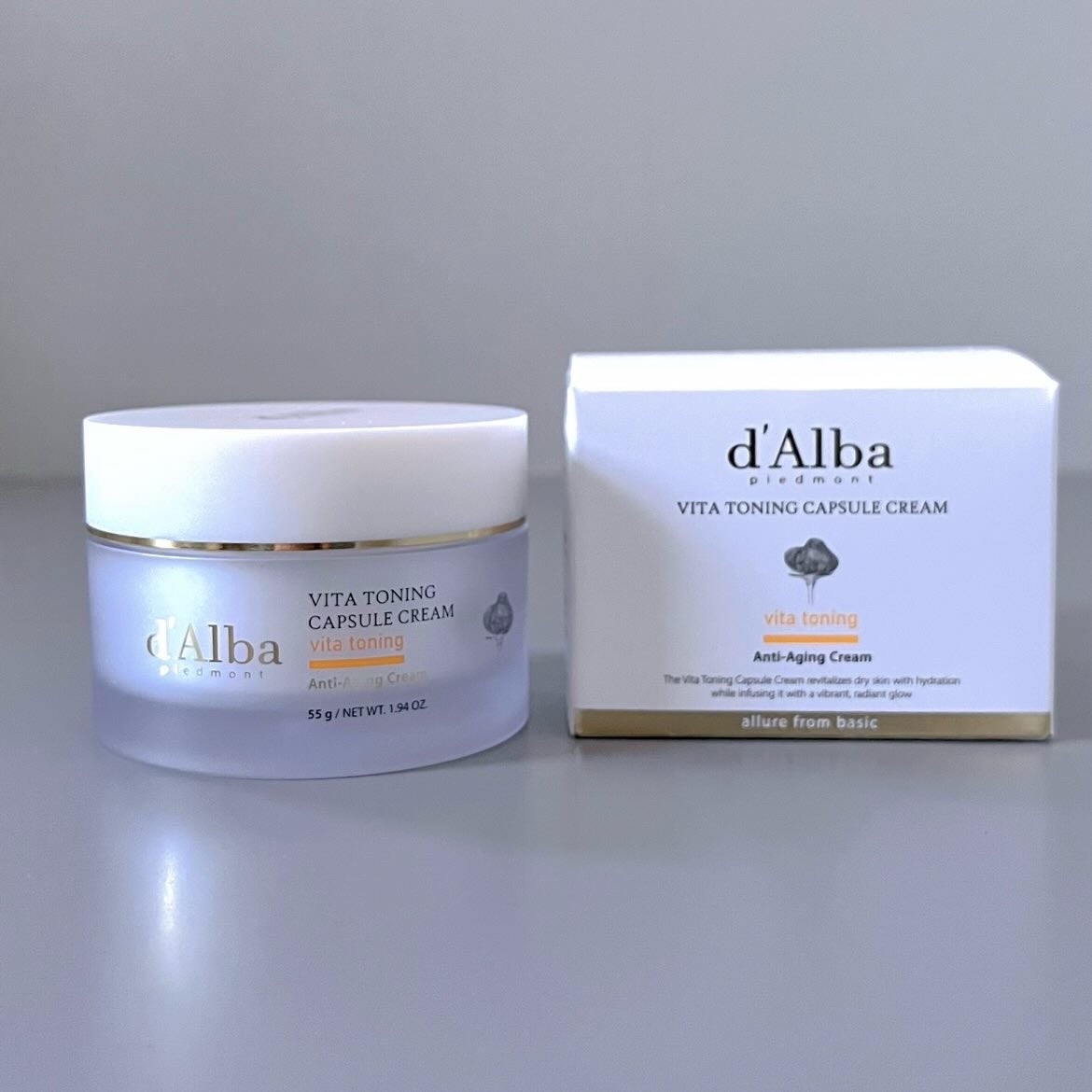 ビタトーニングカプセルクリーム/ダルバ/フェイスクリームを使ったクチコミ(5枚目)