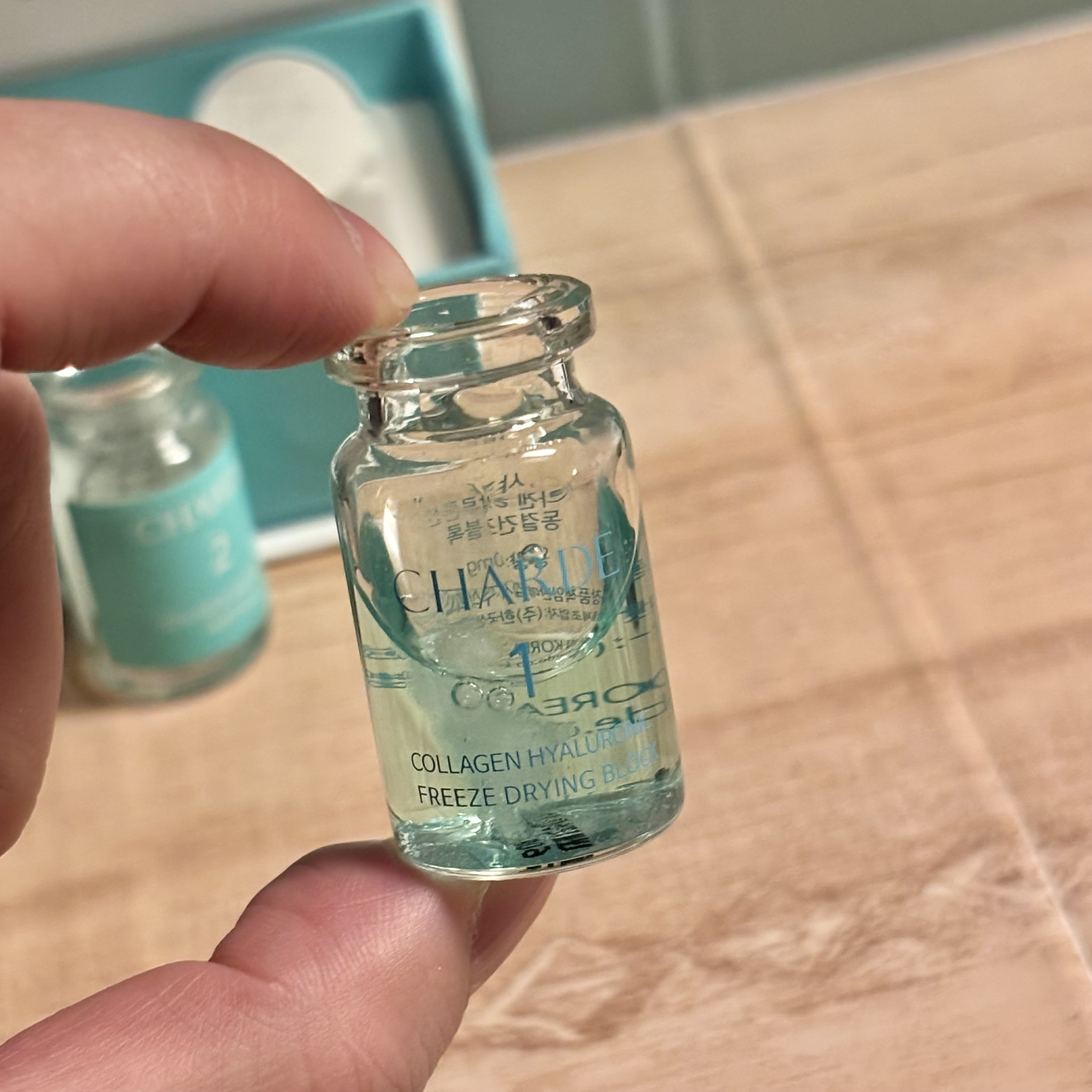 クラウドアンプル 1week キット/CHARDE/美容液を使ったクチコミ（2枚目）