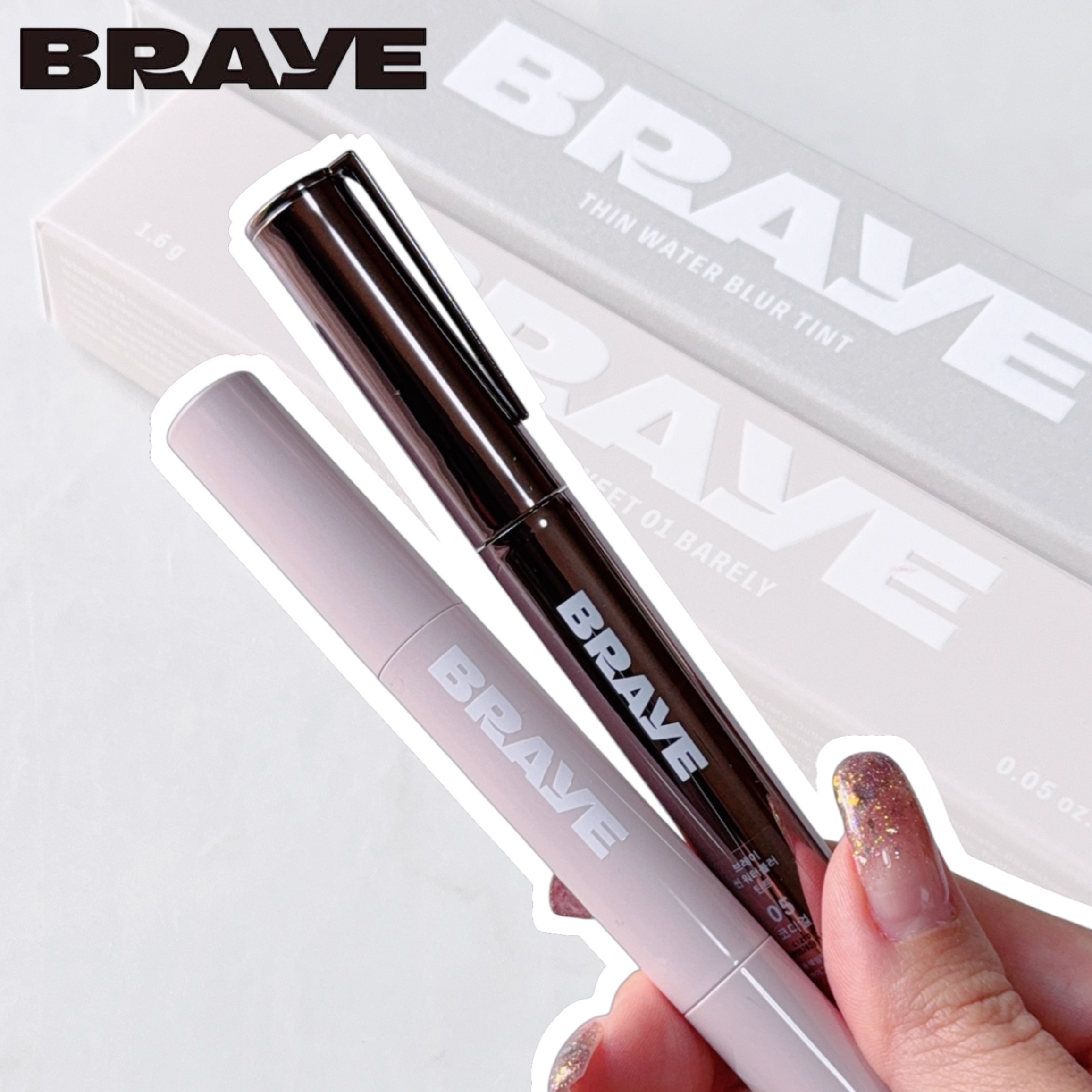 THIN GLOW TINT/BRAYE/口紅を使ったクチコミ（1枚目）