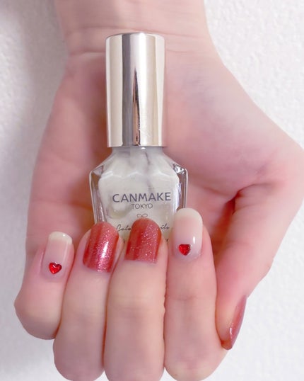 カラフルネイルズ/キャンメイク/マニキュアを使ったクチコミ(3枚目)