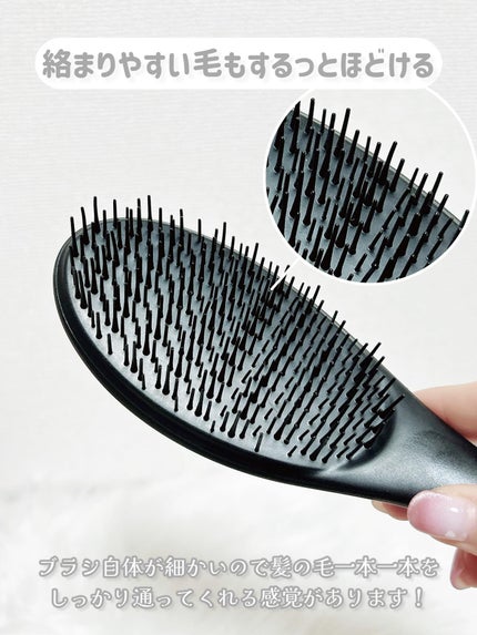 87saku ハナサク デタングリングブラシ/87saku/ヘアブラシを使ったクチコミ(3枚目)