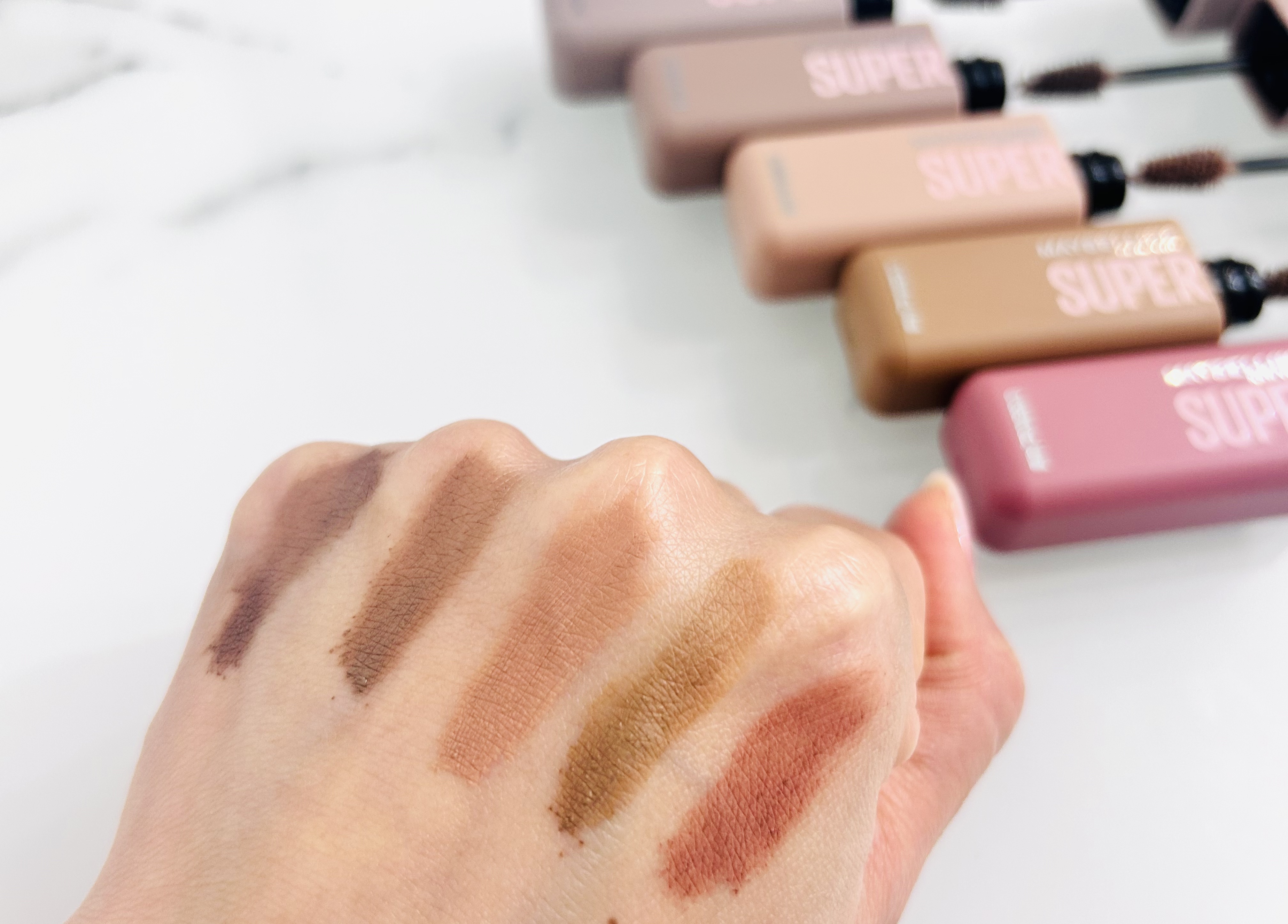 ＳＰ フラッフ ブロウ ムース/MAYBELLINE NEW YORK/眉マスカラを使ったクチコミ（2枚目）