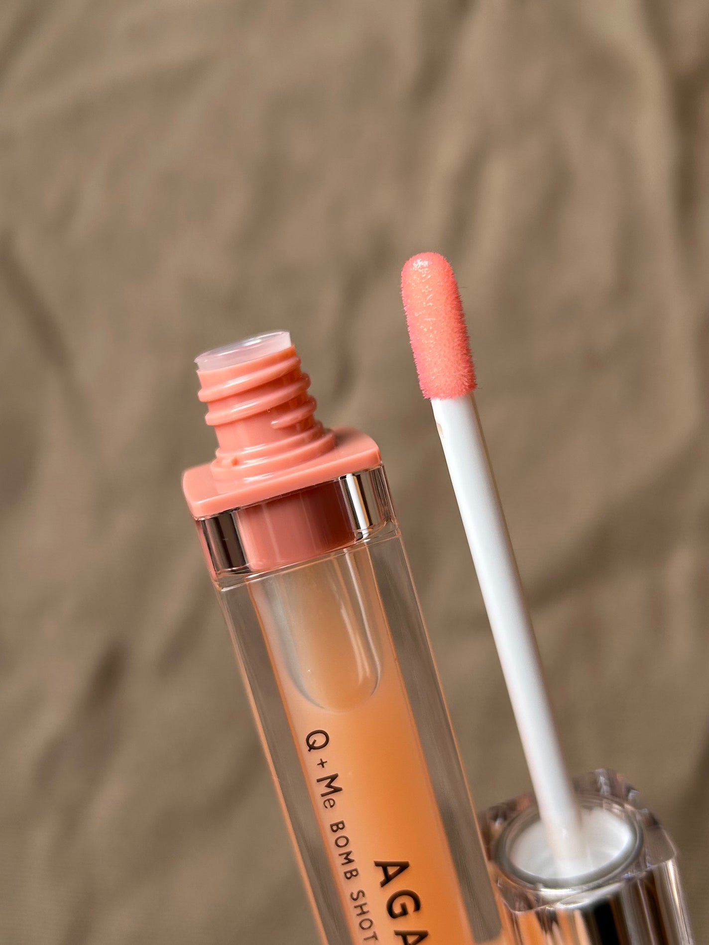 キューミ―ボムショットリッププランパー/AGARISM/リッププランパーを使ったクチコミ(2枚目)