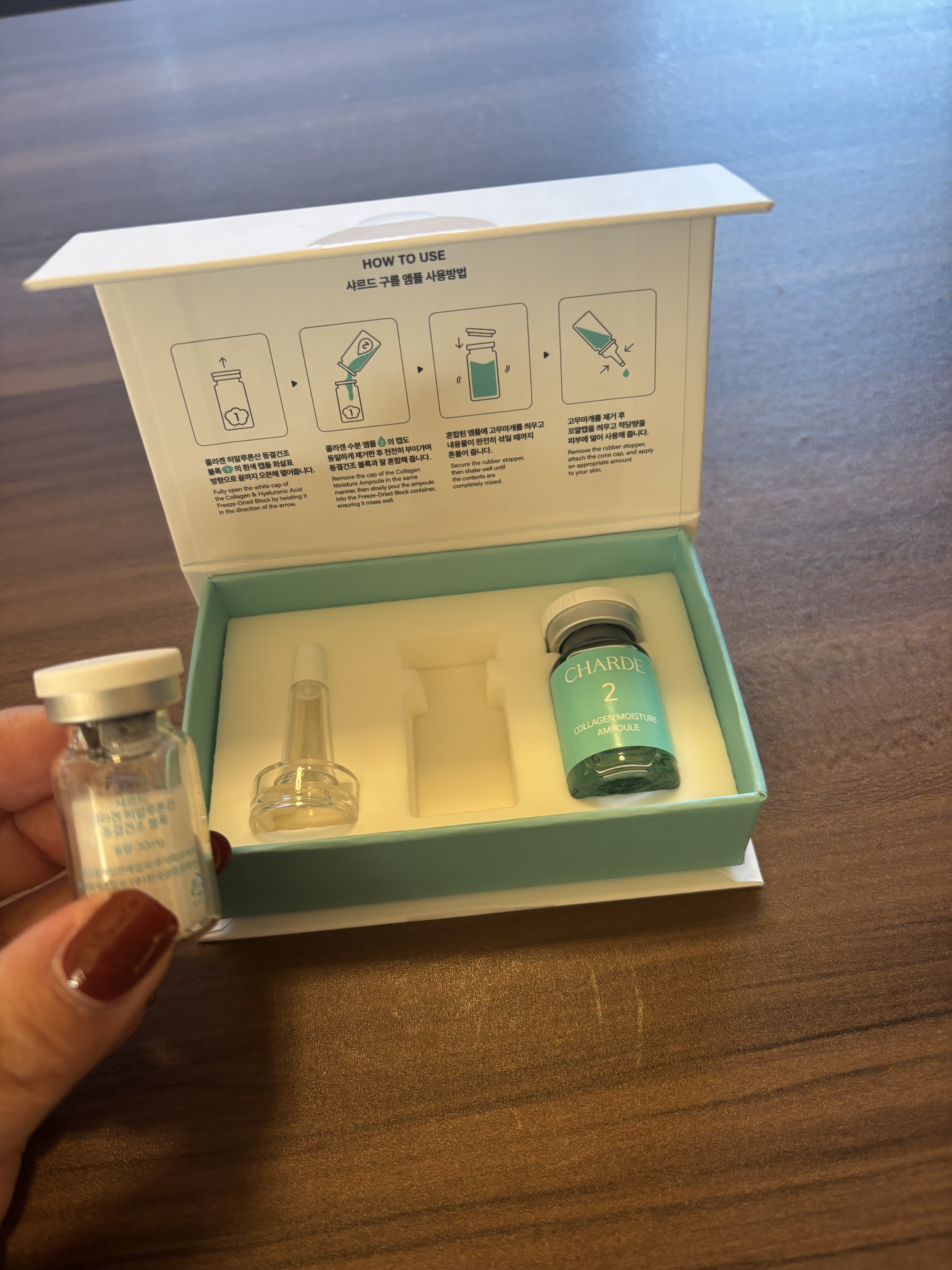 クラウドアンプル 1week キット/CHARDE/美容液を使ったクチコミ（2枚目）