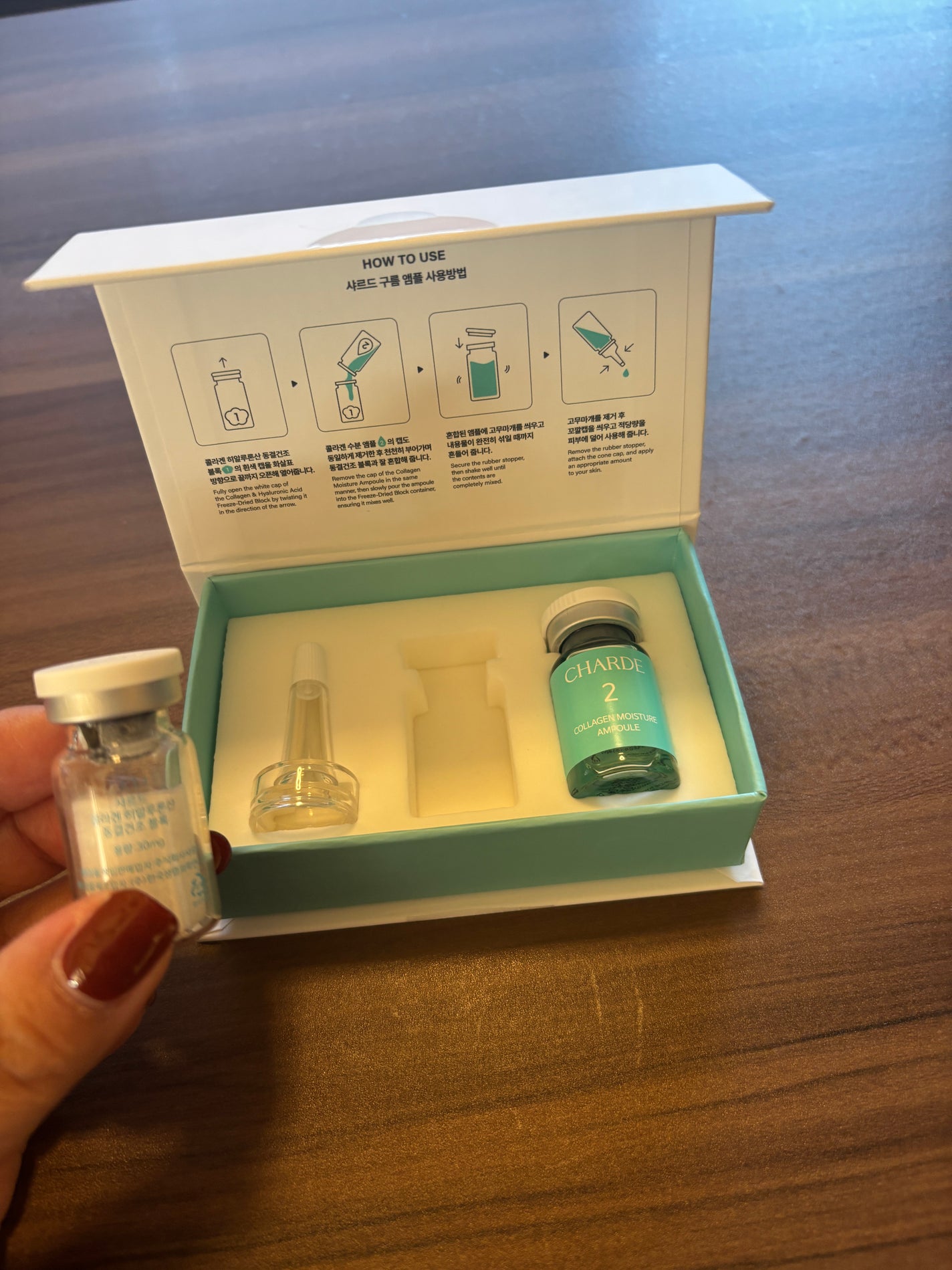 クラウドアンプル 1week キット/CHARDE/美容液を使ったクチコミ(2枚目)