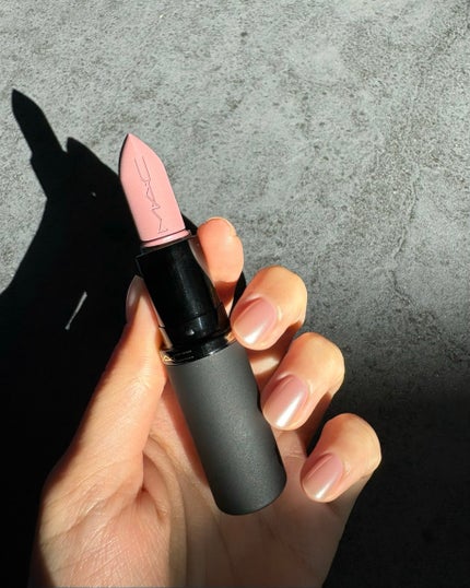 パウダー キス ヘイジー マット リップスティック/M・A・C/口紅を使ったクチコミ(7枚目)