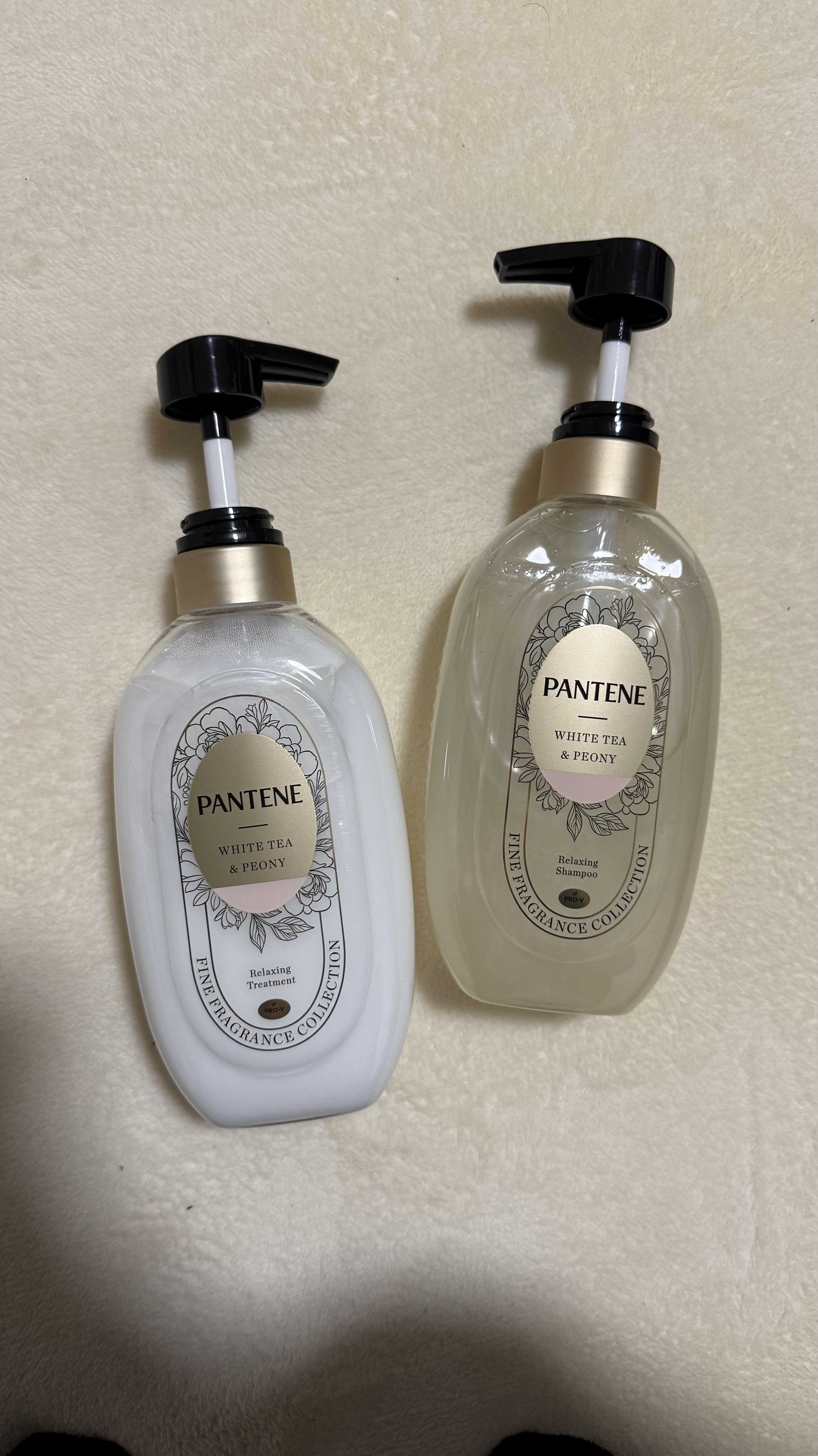 ファインフレグランスコレクション ホワイトティー＆ピオニーの香り リラクシングシャンプー/トリートメント/パンテーン/市販シャンプーを使ったクチコミ（1枚目）