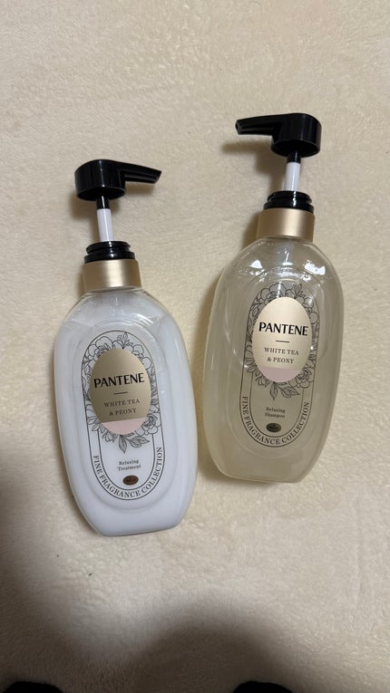 ファインフレグランスコレクション ホワイトティー&ピオニーの香り リラクシングシャンプー/トリートメント/パンテーン/市販シャンプーを使ったクチコミ(1枚目)