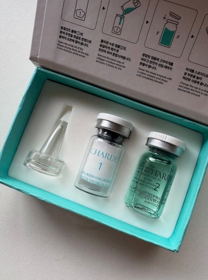 クラウドアンプル 1week キット/CHARDE/美容液を使ったクチコミ(2枚目)