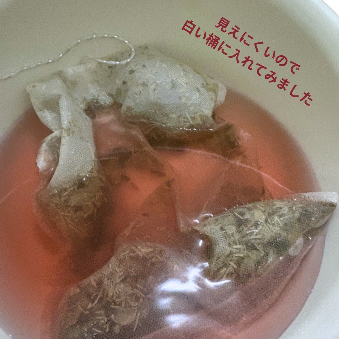 バスTバッグ/Hinotea/生薬系入浴剤を使ったクチコミ(4枚目)