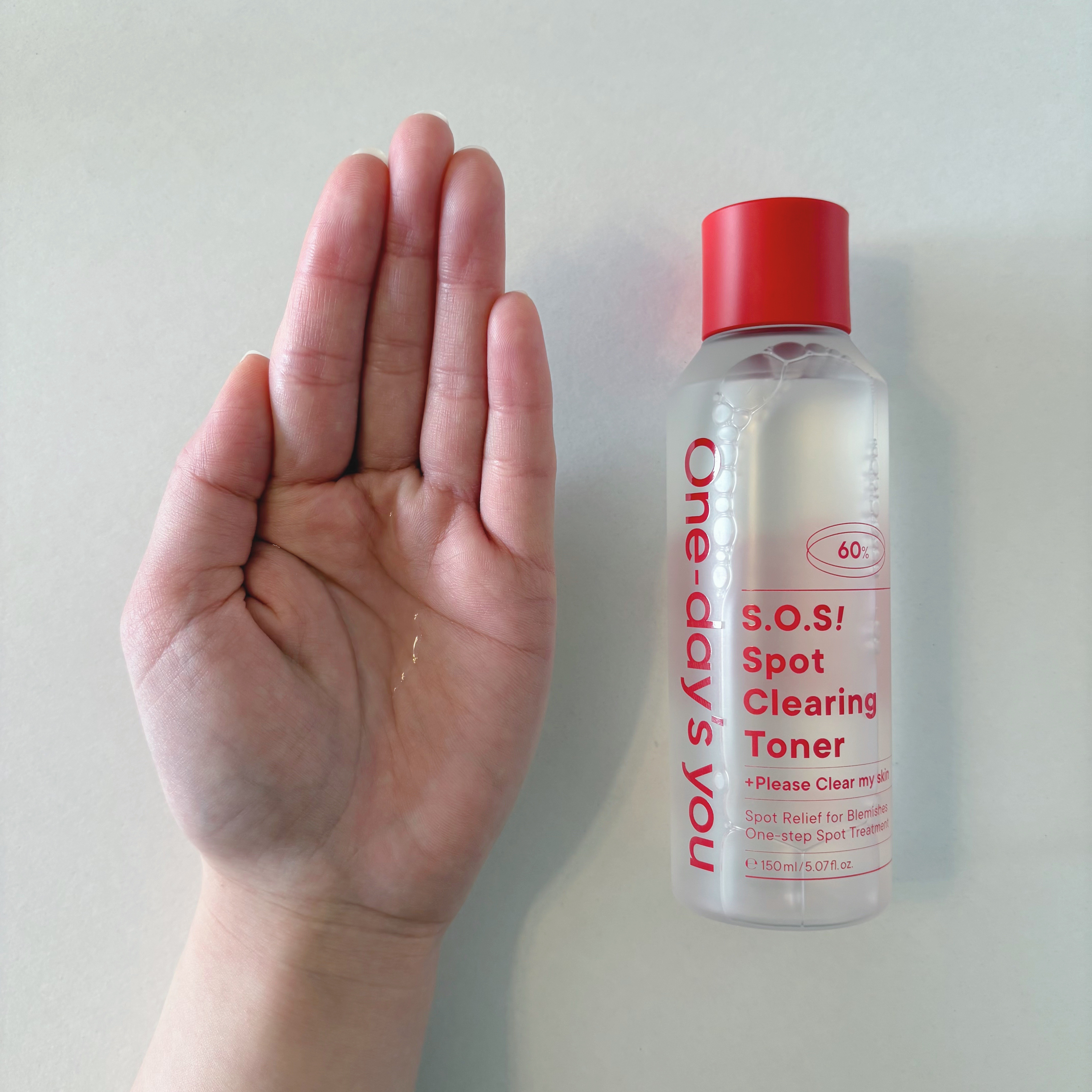 SOSスポットクリアトナー/One-day's you/化粧水を使ったクチコミ（2枚目）