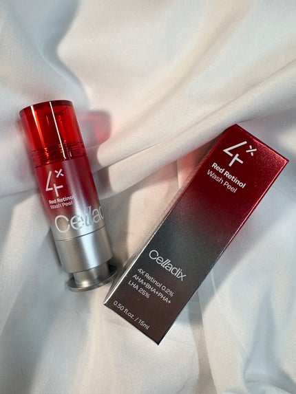 レッドレチノールウォッシュピール 15ml/Celladix/美容液を使ったクチコミ(1枚目)