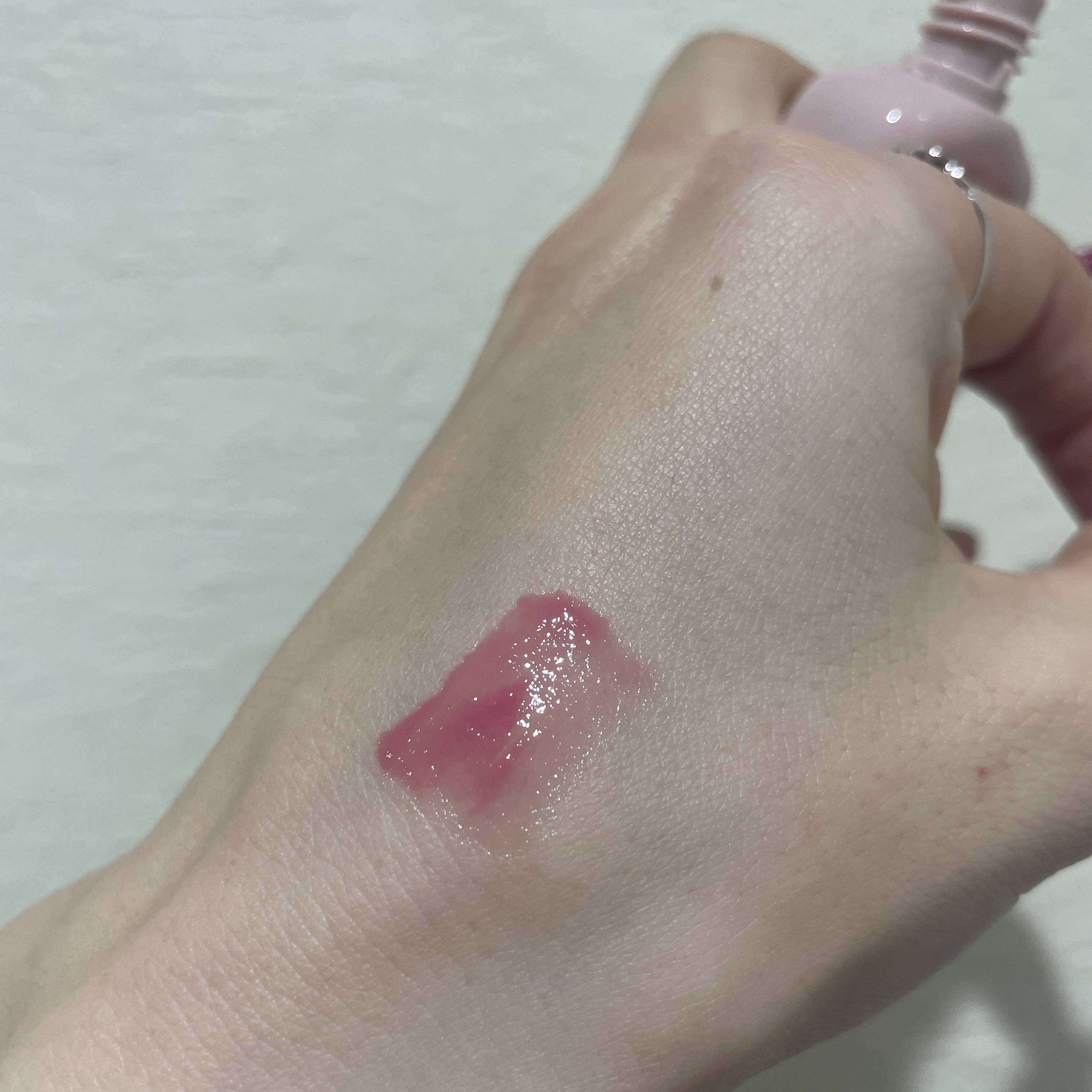 デュー ドロップ ティント/Coralhaze/リップティントを使ったクチコミ（3枚目）