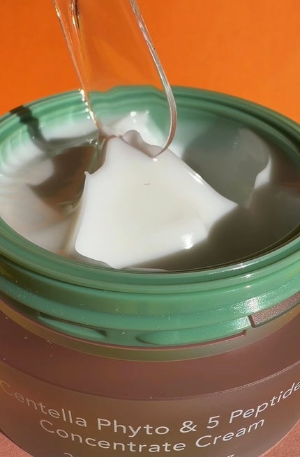 センテラフィト&5ペプチド コンセントレイトクリーム/haruharu wonder/フェイスクリームを使ったクチコミ(3枚目)