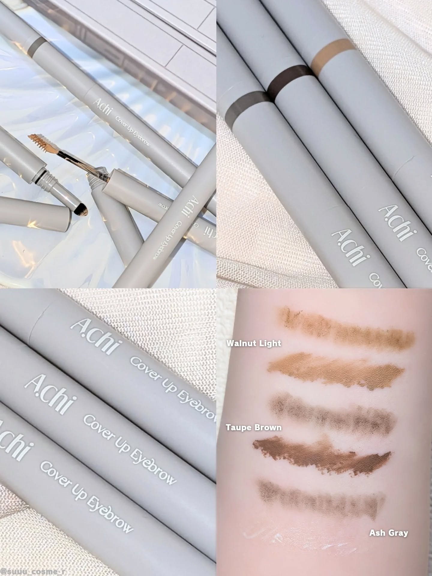 カバーアップブロウ/A.chi/アイブロウペンシルを使ったクチコミ（2枚目）
