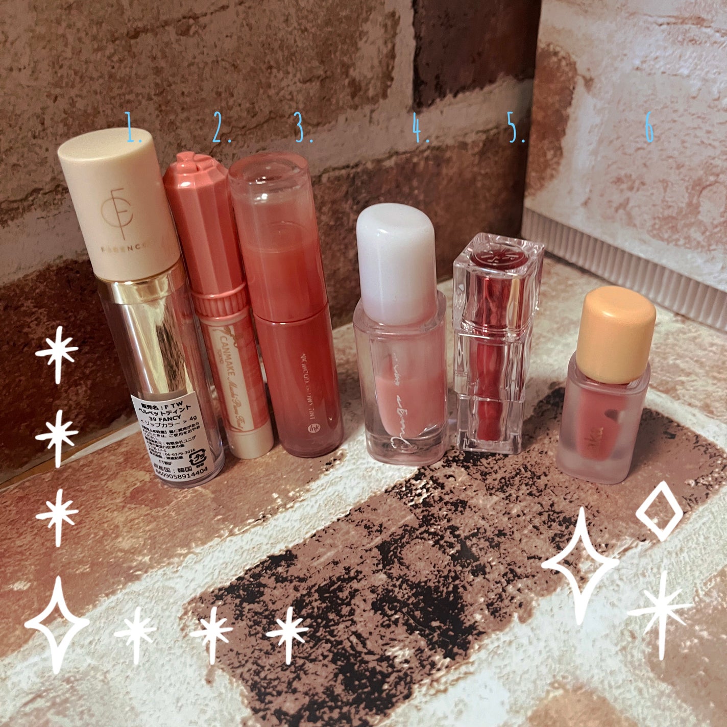 フルーティーグラムティント/Laka/リップティントを使ったクチコミ(1枚目)