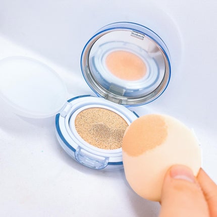 ウォーターレイヤーフィットクッション /ABOUT TONE/クッションファンデーションを使ったクチコミ(4枚目)