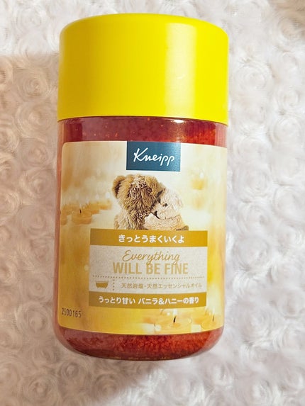 クナイプ バスソルト バニラ&ハニーの香り/クナイプ/無機塩系入浴剤を使ったクチコミ(1枚目)