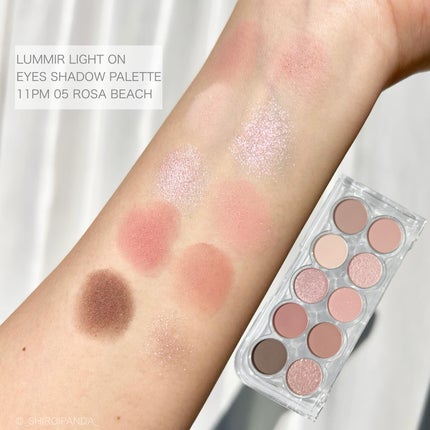 ライトオンアイズシャドウパレット/ルミル/アイシャドウパレットを使ったクチコミ(2枚目)