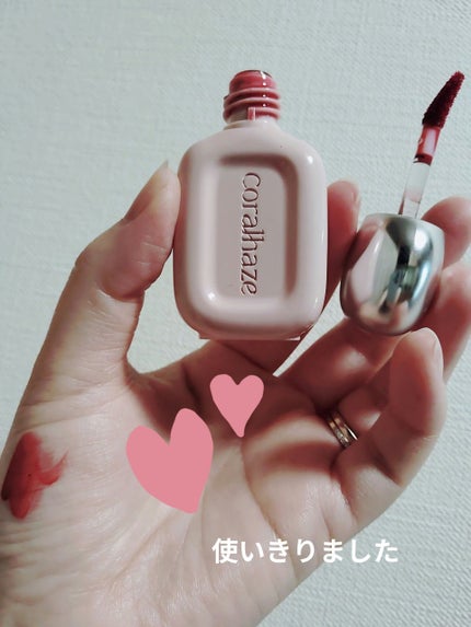 デュー ドロップ ティント/Coralhaze/リップティントを使ったクチコミ(1枚目)