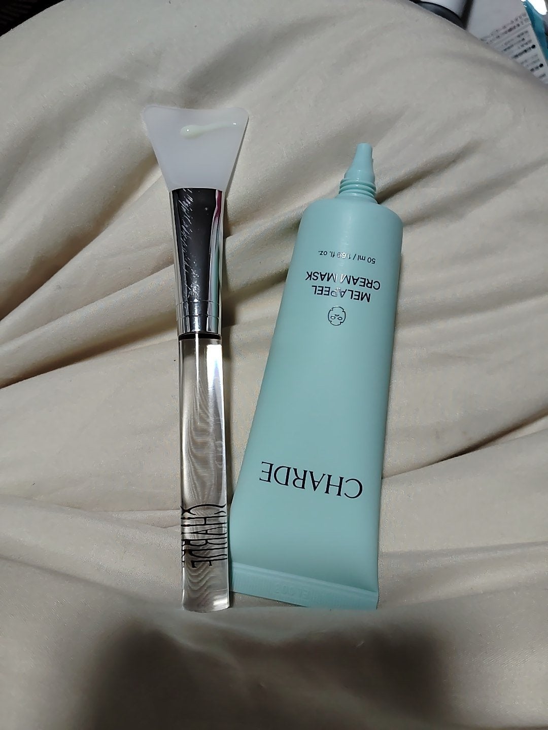 メラピールクリームマスク/CHARDE/ピーリングを使ったクチコミ(4枚目)