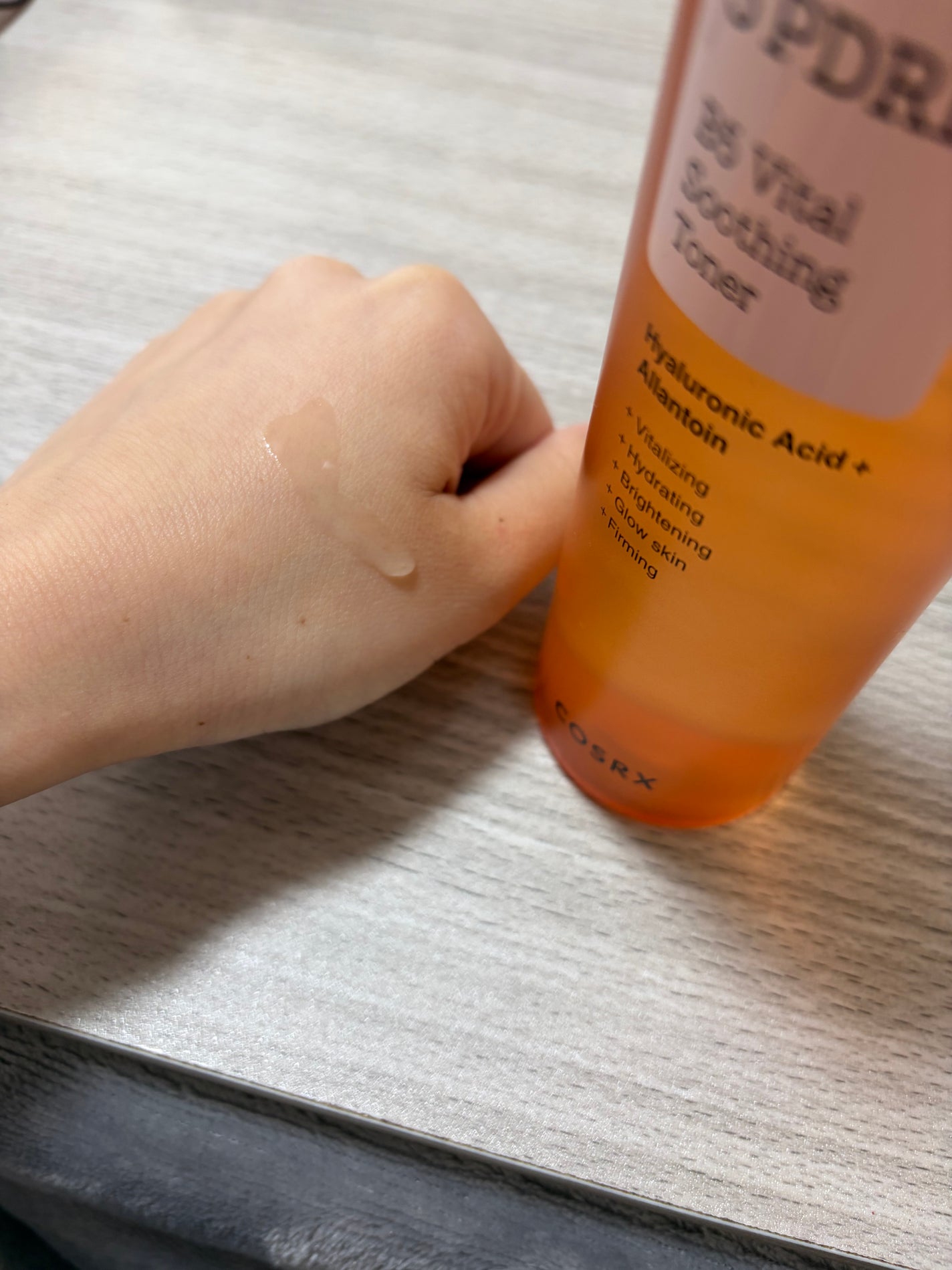 5 PDRN B5 バイタル スージング トナー/COSRX/化粧水を使ったクチコミ(2枚目)