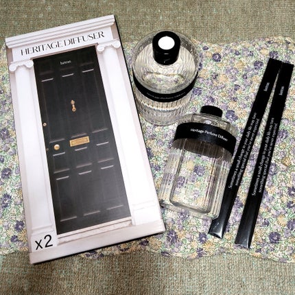 ヘリテージディフューザー/hetras/ルームフレグランスを使ったクチコミ(3枚目)