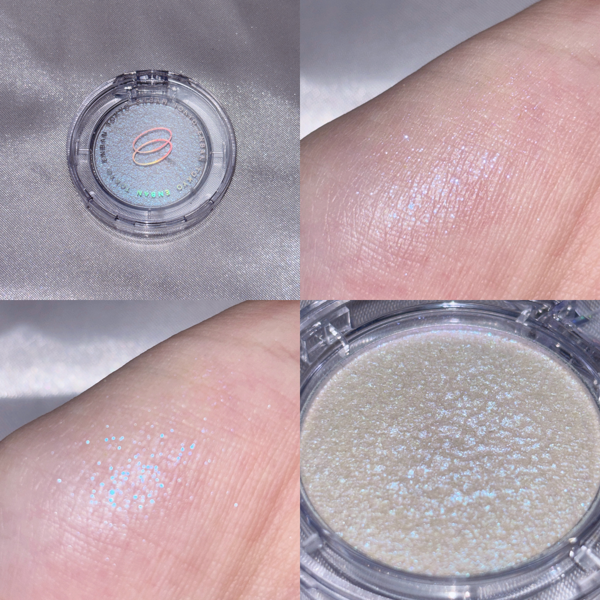 マルチグリッターカラー/ENBAN TOKYO/単色アイシャドウを使ったクチコミ（2枚目）