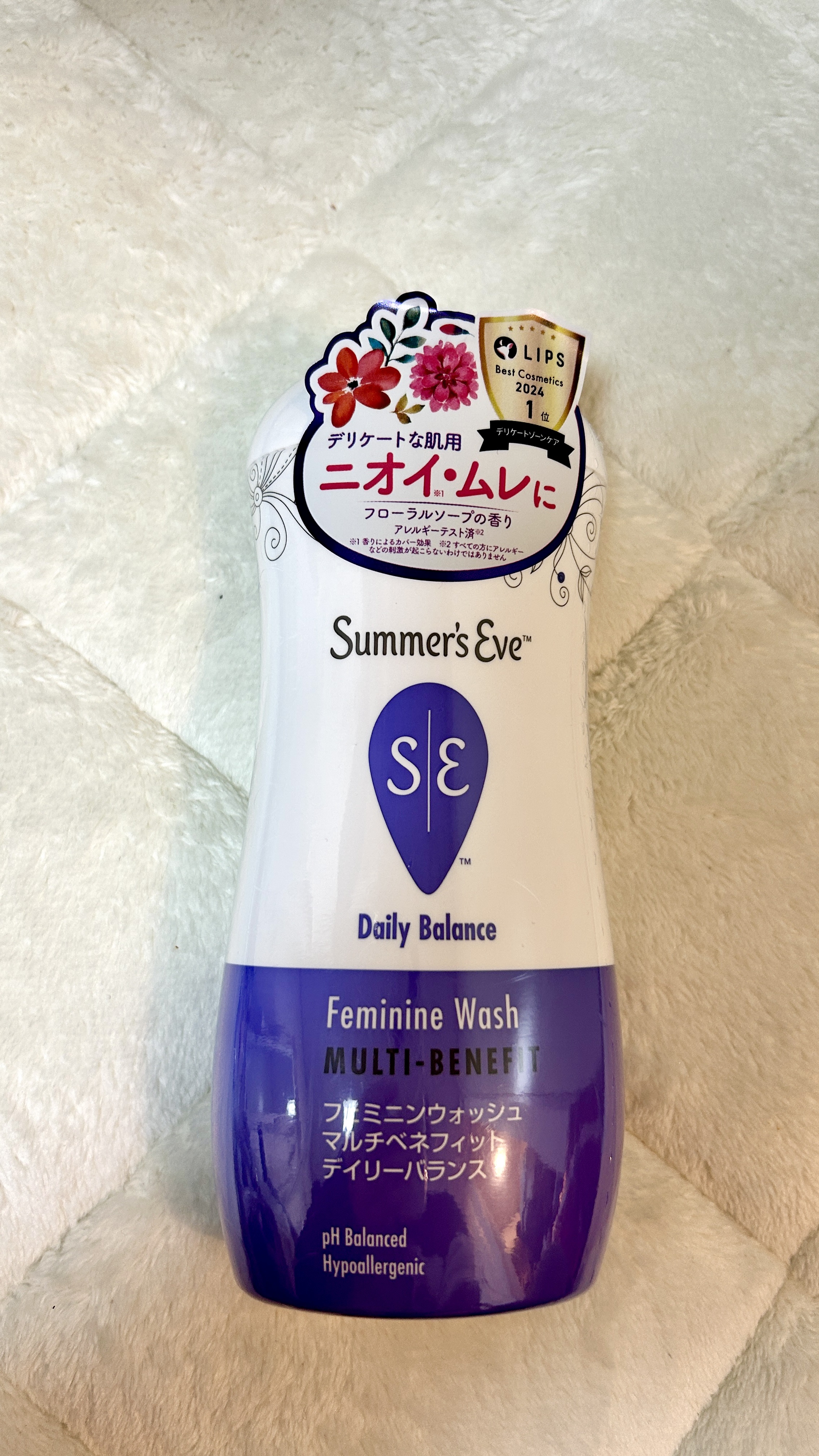 フェミニンウォッシュ マルチベネフィット デイリーバランス/Summer's Eve(サマーズイブ)/デリケートゾーンケアを使ったクチコミ（1枚目）