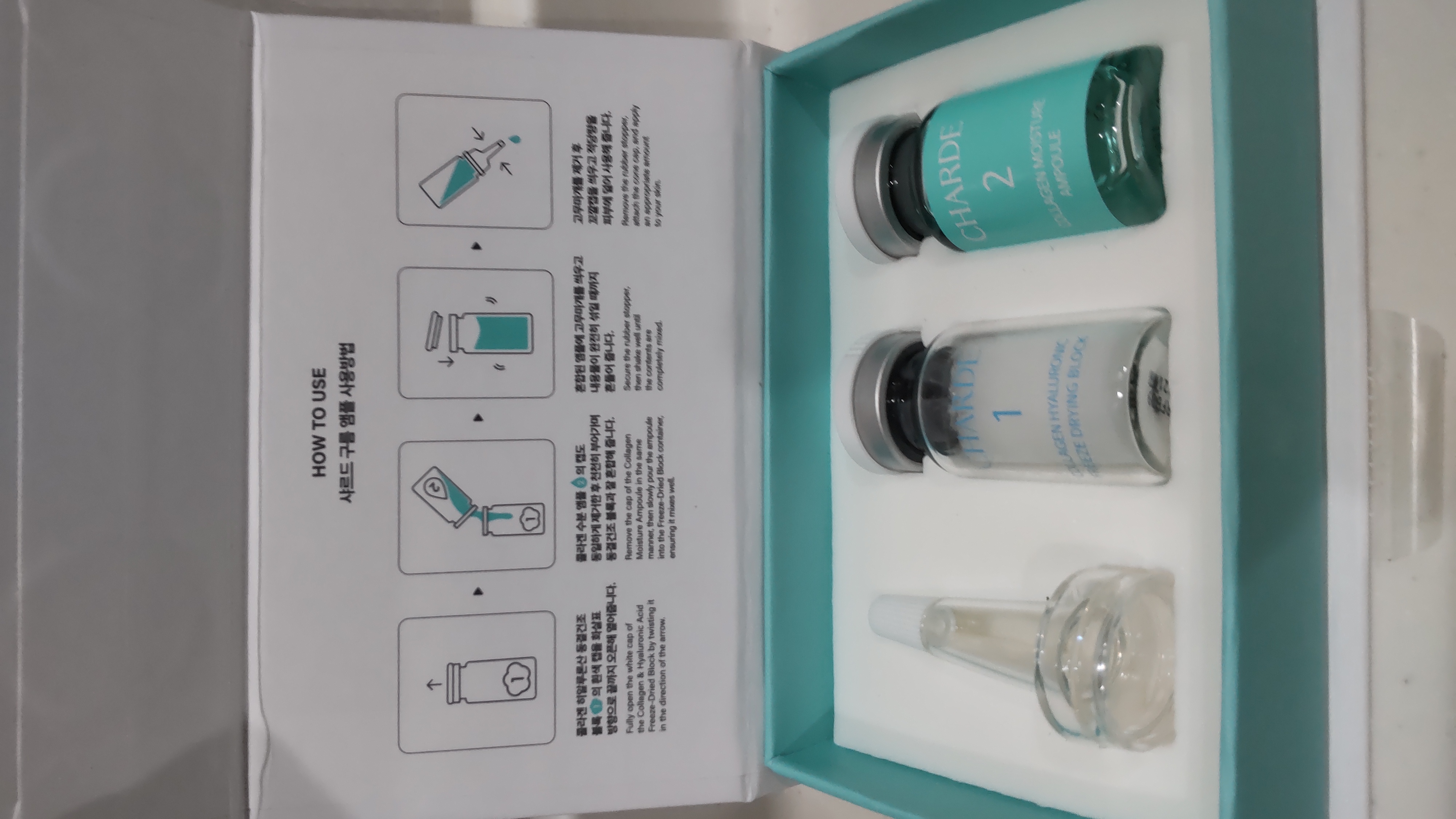 クラウドアンプル 1week キット/CHARDE/美容液を使ったクチコミ（1枚目）