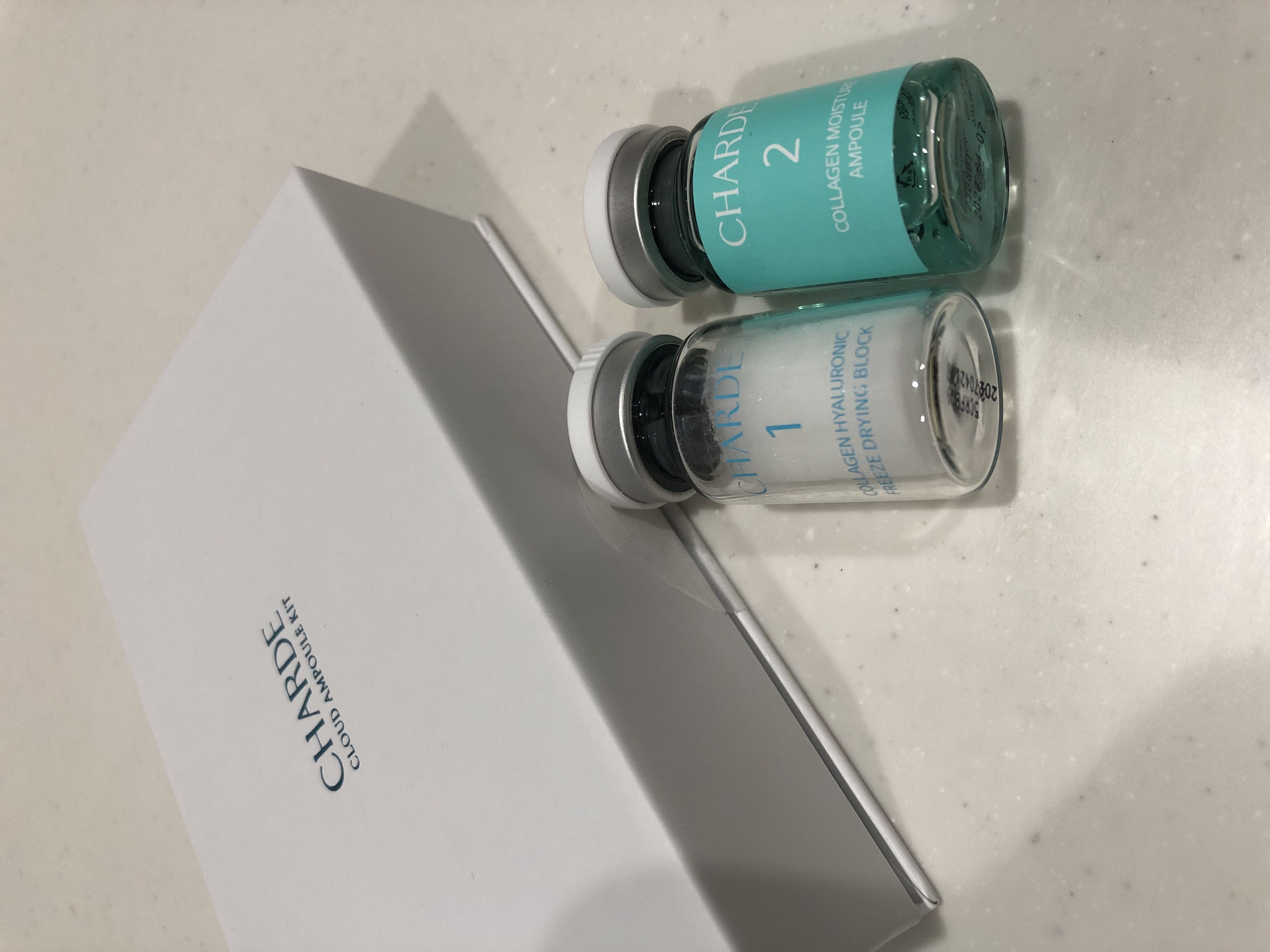 クラウドアンプル 1week キット/CHARDE/美容液を使ったクチコミ（3枚目）