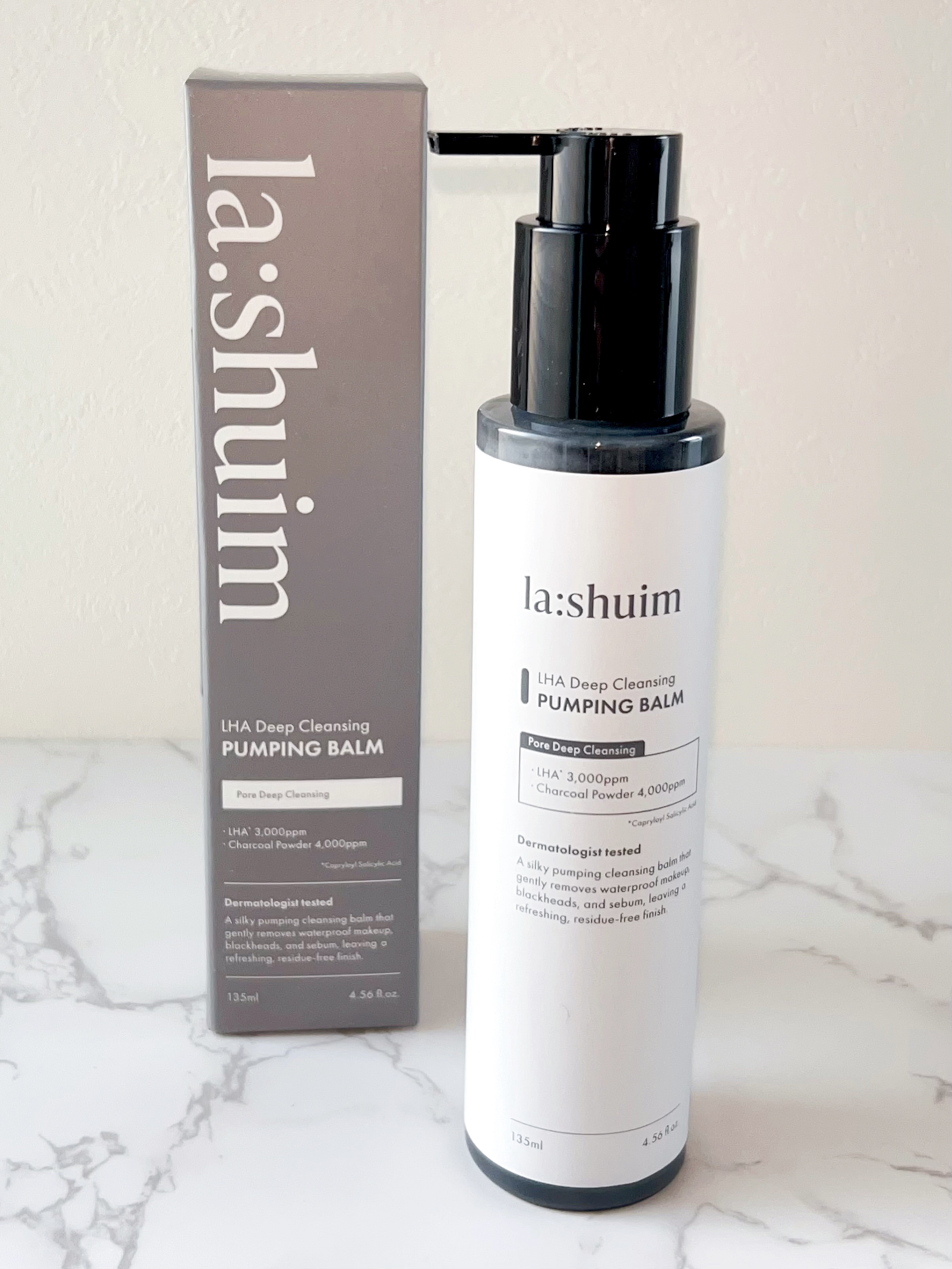 ラ・シューム LHA ディープクレンジング ポンピング バーム/la:shuim/クレンジングバームを使ったクチコミ（1枚目）