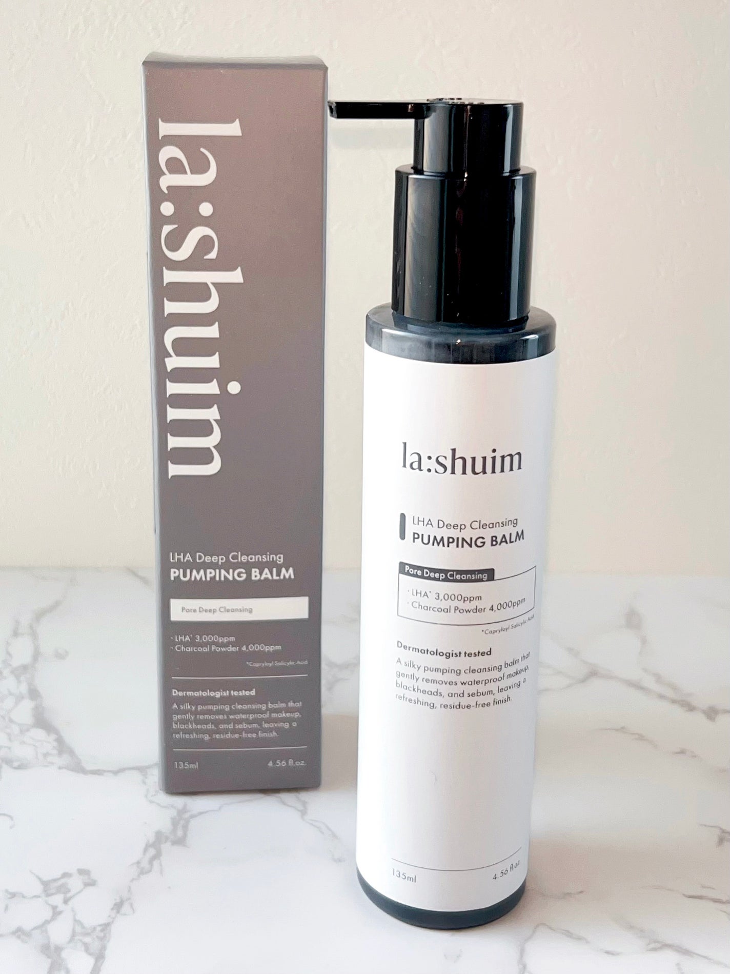 ラ・シューム LHA ディープクレンジング ポンピング バーム/la:shuim/クレンジングバームを使ったクチコミ(1枚目)