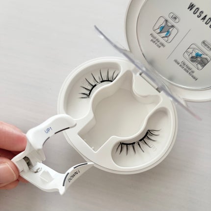 WOSADO マグネット式つけまつ毛 N0.11 Gem Black(幅 21.5mm)/WOSADO/その他の画像