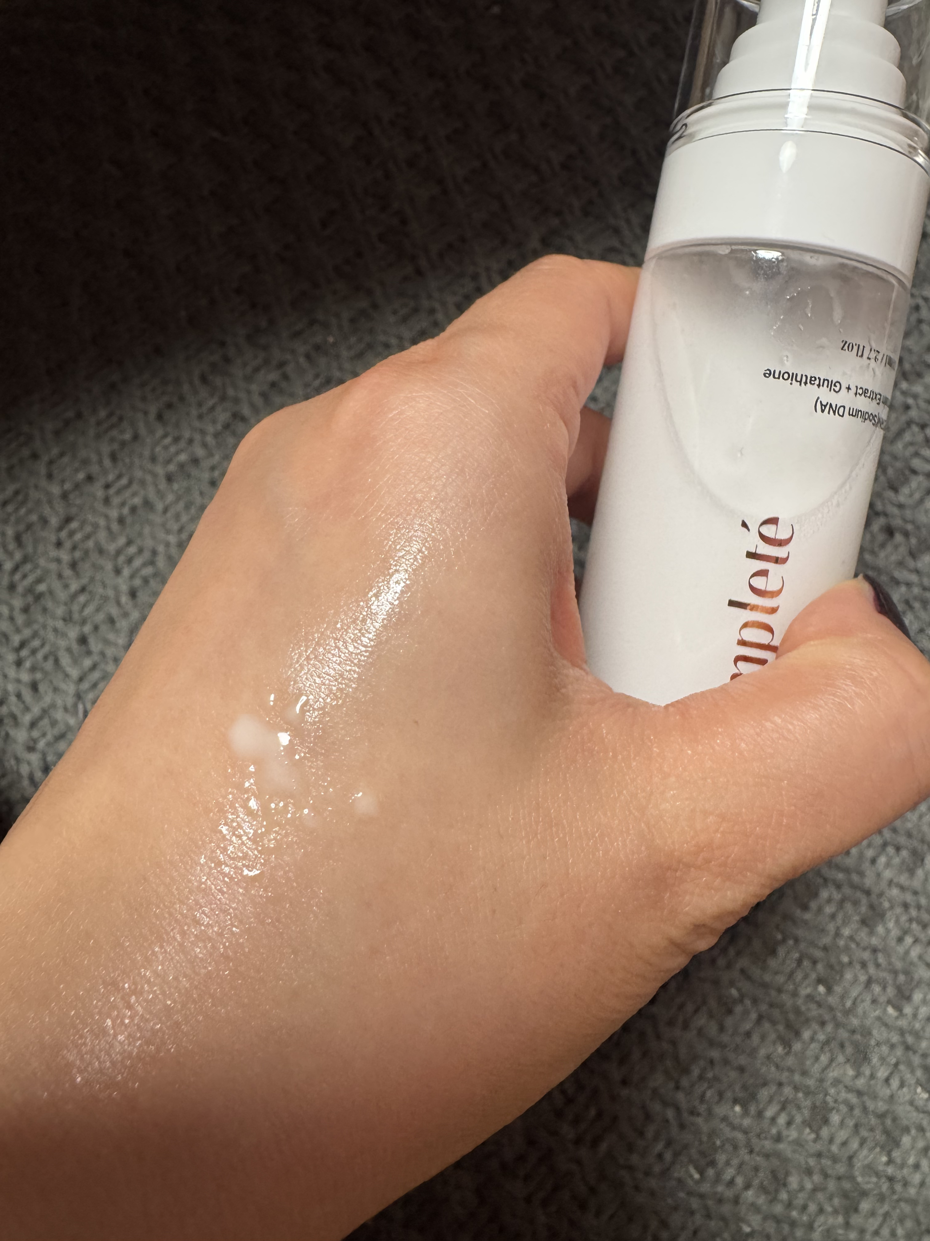 Brightening GLow Mist Serum/Simplete(シンプレ)/フィックスミストを使ったクチコミ（3枚目）