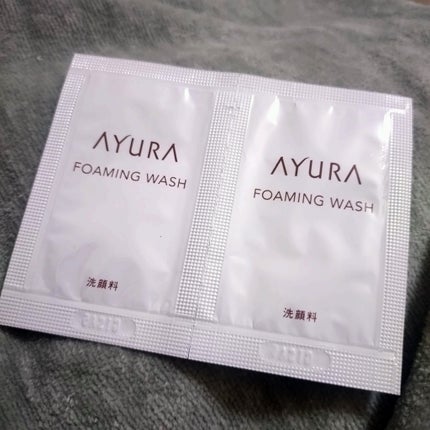 フォーミングウォッシュ/AYURA/洗顔フォームを使ったクチコミ(1枚目)