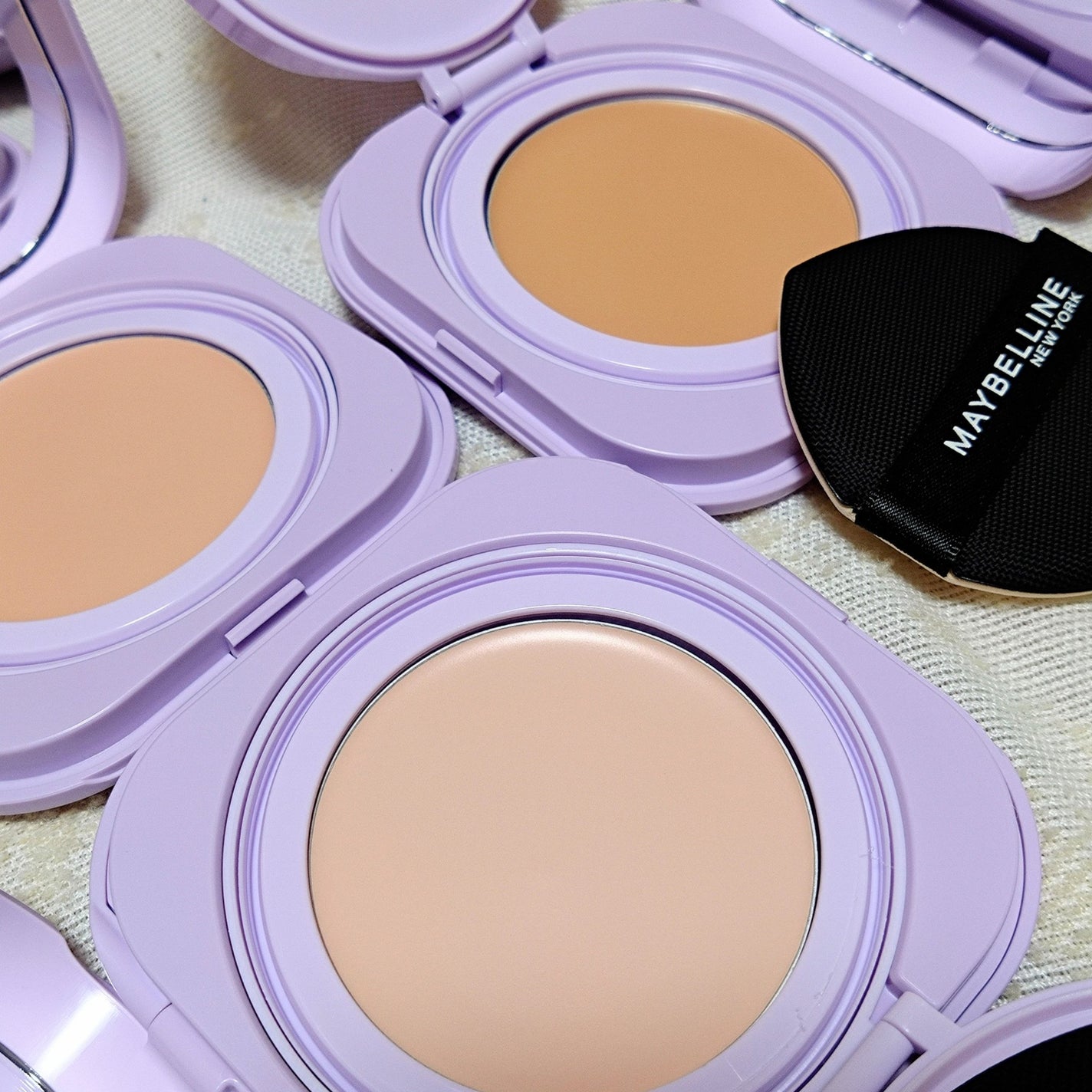 SPステイ クリームパクト ファンデーション/MAYBELLINE NEW YORK/クリーム・エマルジョンファンデーションを使ったクチコミ(3枚目)