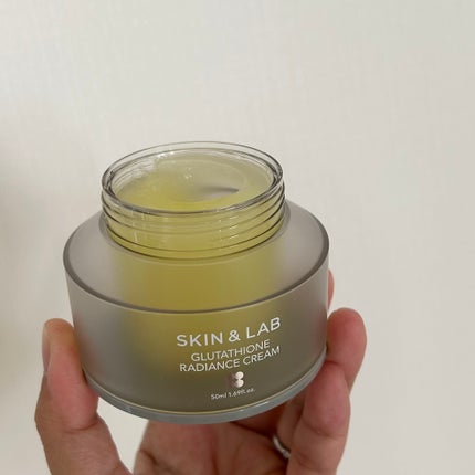 グルタチオンラディアンスクリーム/SKIN&LAB/フェイスクリームを使ったクチコミ(2枚目)