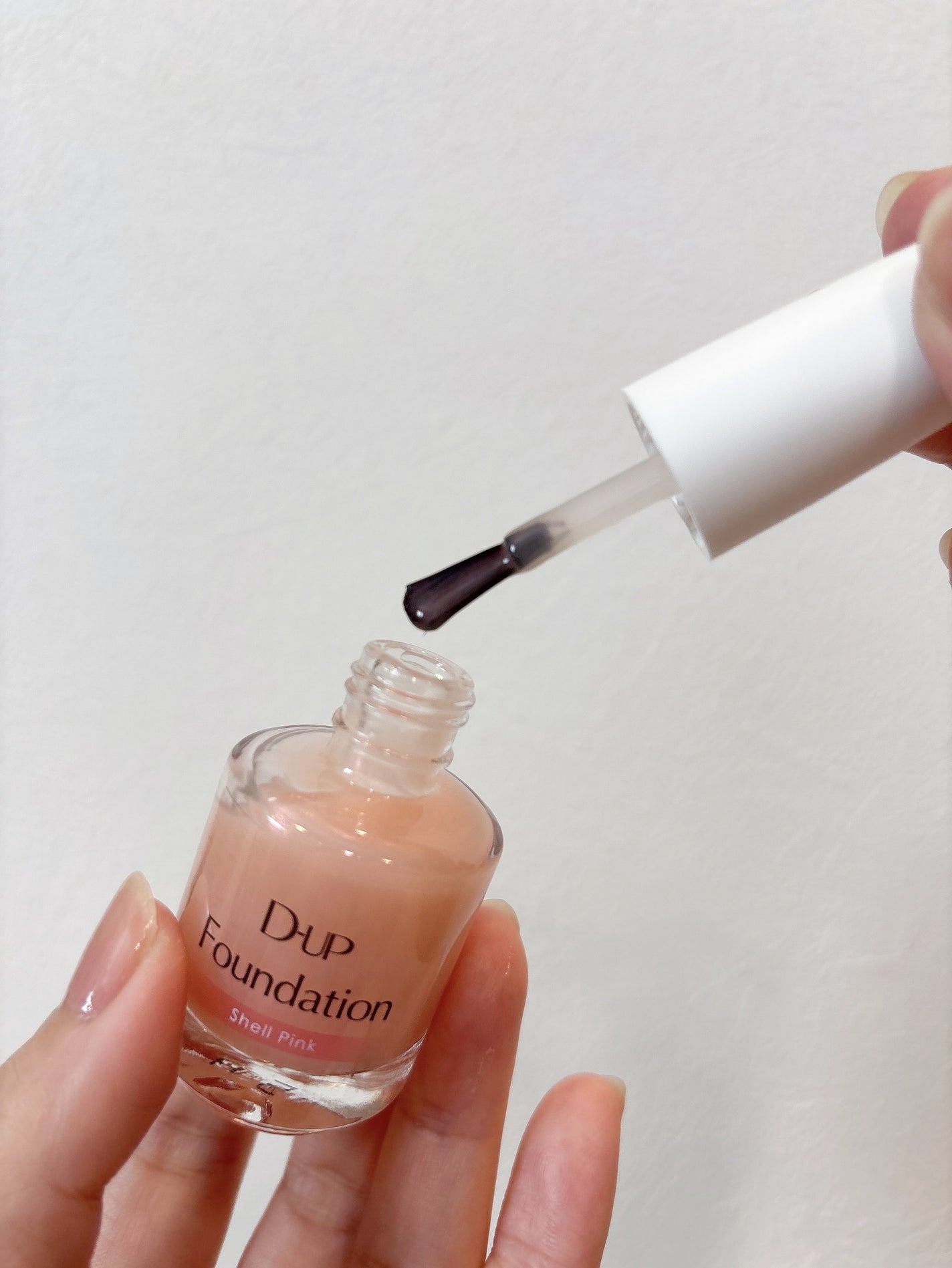 ディーアップファンデーション/D-UP/ネイルベースコートを使ったクチコミ(4枚目)