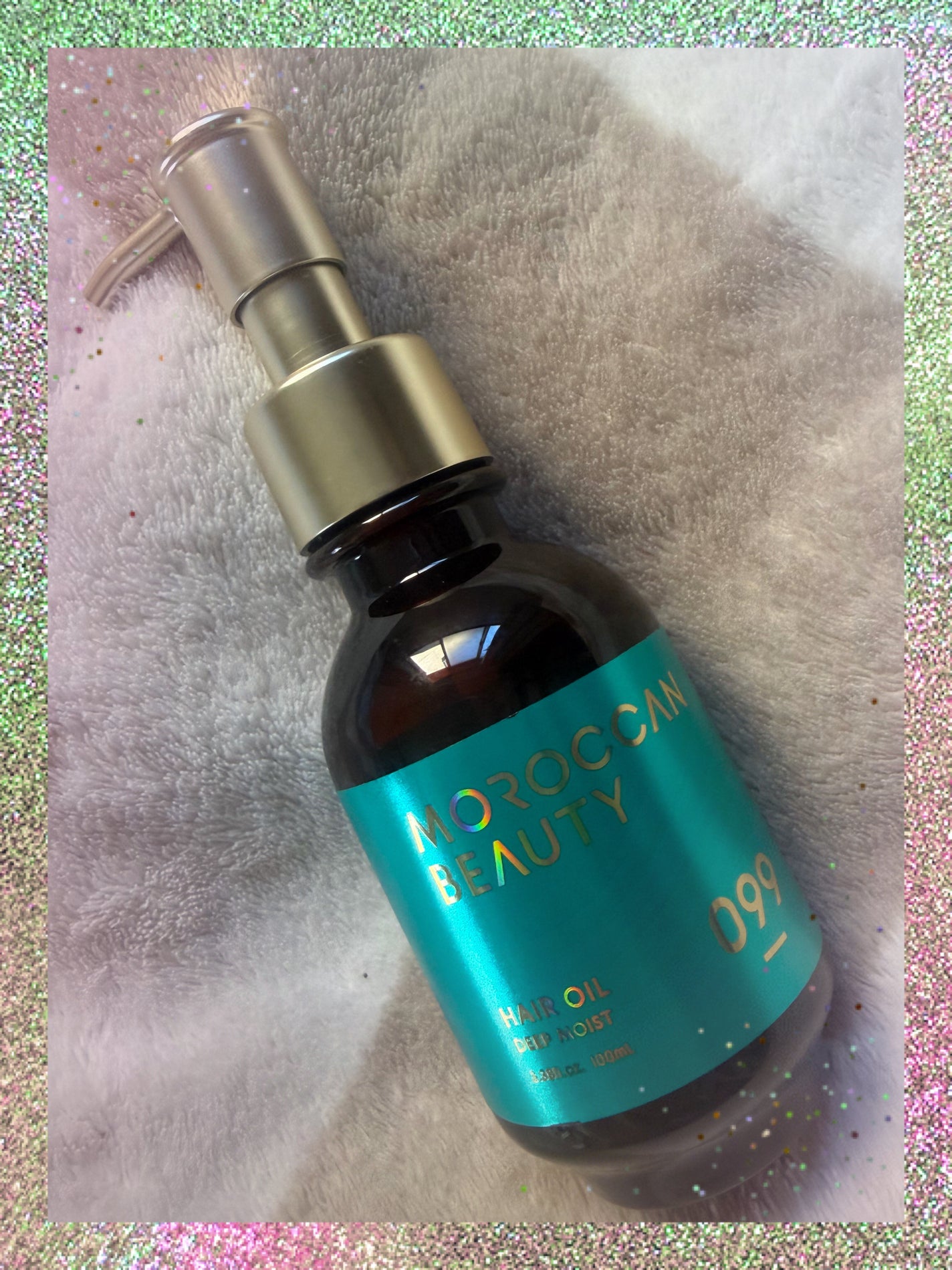 ディープモイスト ヘアオイル/モロッカンビューティ/ヘアオイルを使ったクチコミ(1枚目)