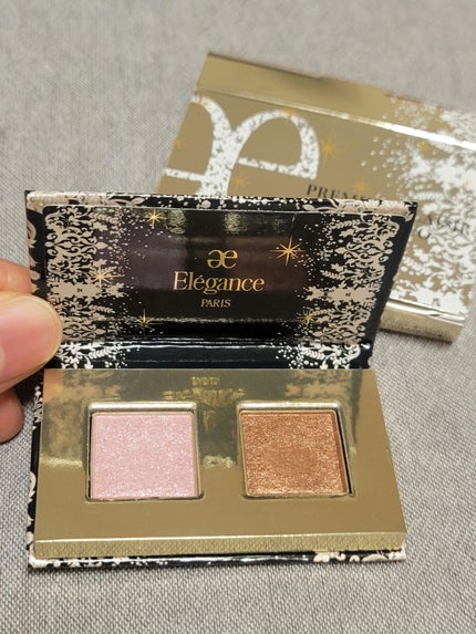 エレガンス プレジール アイズ/Elégance/単色アイシャドウを使ったクチコミ(1枚目)