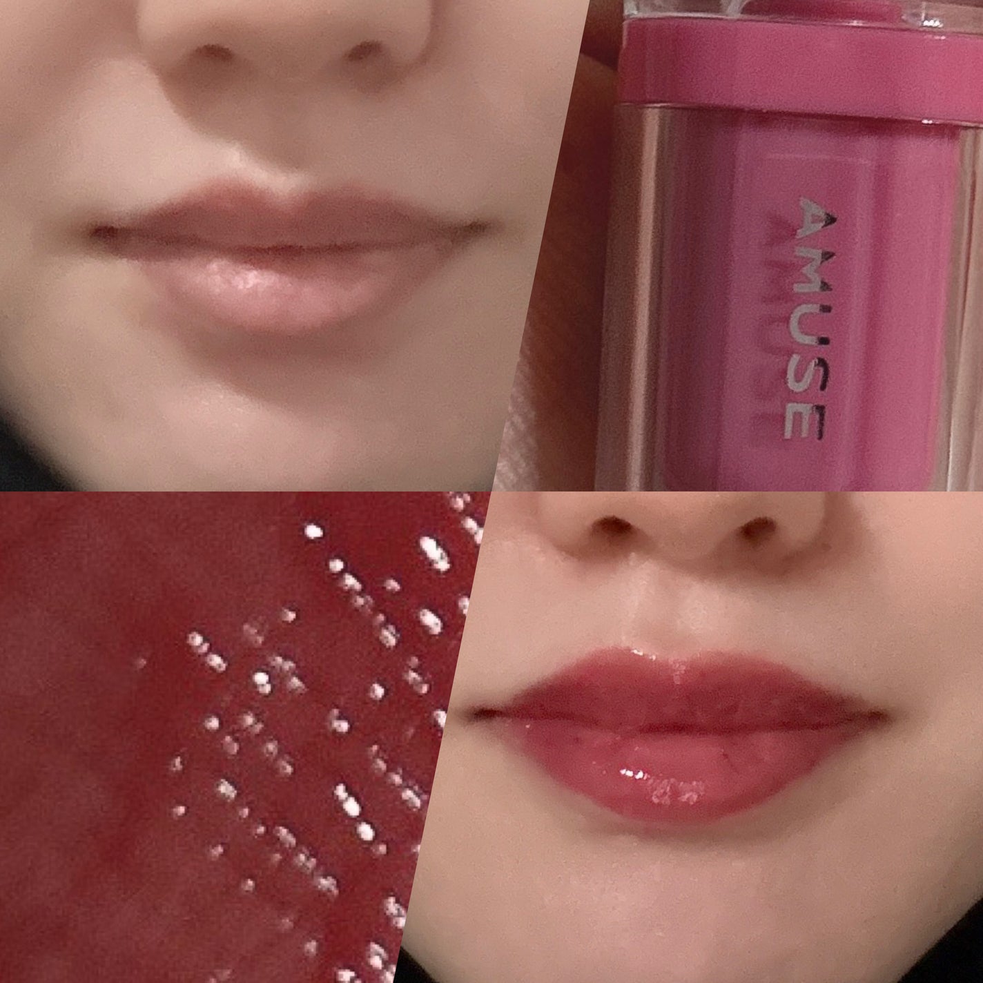 ジェルフィットティント/AMUSE/リップティントを使ったクチコミ(2枚目)