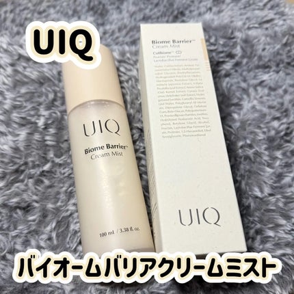 バイオームバリア クリームミスト/UIQ/ミスト状化粧水を使ったクチコミ(1枚目)