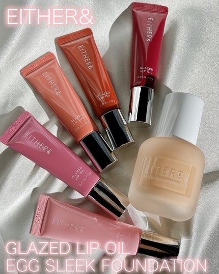 エッグスリックファンデーション/EITHER&/リキッドファンデーションを使ったクチコミ(1枚目)