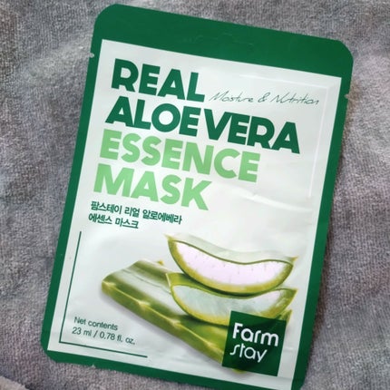 リアル エッセンス マスク アロエベラ/Farmstay/シートマスク・パックを使ったクチコミ(1枚目)